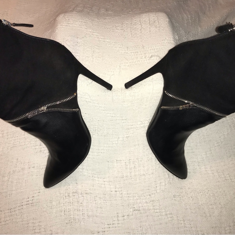 Black, Guess, ankle bootie US 12M